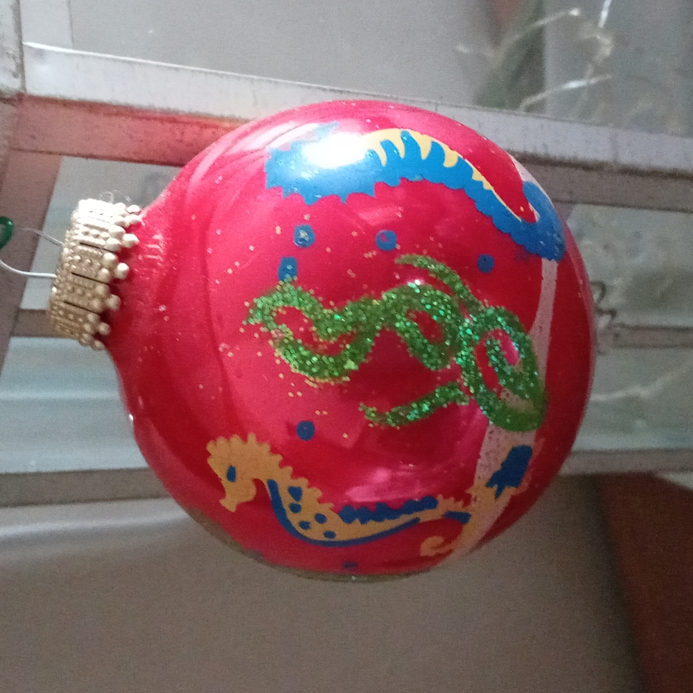 Glass ornaments